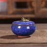 Mini Ceramic Tea Coffee Sugar Storage Jar  Decorative Kitchen Canister With Lid For Coffee Tea Suga 19