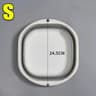 Collapsible Silicone Foot Bath Basin  Foldable Portable Wash Bowl For Pedicure Travel  Home Spa 6