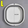 Collapsible Silicone Foot Bath Basin  Foldable Portable Wash Bowl For Pedicure Travel  Home Spa 8