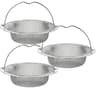Kitchen Sink Strainer With Handle  Stopper  Stainless Steel Mesh Drain Basket Filter For Food Waste