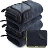 1200 GSM DoubleSided Microfiber Car Wash Drying Towels  Super Absorbent Car Detailing Cloth For Scr 9