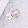 Crystal Pearl Button Covers  ClipOn Decorative Shirt  Coat Buttons Detachable Zinc Alloy DIY Clothi 6
