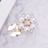 Crystal Pearl Button Covers  ClipOn Decorative Shirt  Coat Buttons Detachable Zinc Alloy DIY Clothi 9