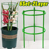 Green Plant Support Stakes  SemiCircle Climbing Frame  Garden Vine Support Brackets For Indoor  Out 7