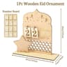 Wooden Ramadan Countdown Calendar  Eid Mubarak Ramadan Kareem Ornament For Islamic Home  Eid Al Adh 9