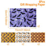 Halloween Wrapping Paper  Ghost Pumpkin  Bat Pattern Decorative Gift Wrap Tissue Paper For Crafts   7