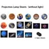 16 Pcs Reusable Projection Lamp Slides  Decorative Projector Light Image Sheets For Holiday Party   7