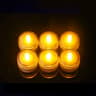 IP68 Waterproof Submersible LED Tea Lights  Battery Operated Flameless Underwater LED Candles For V 11