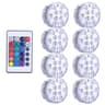 IP68 Waterproof RGB Submersible LED Pool Light  Remote Control Underwater Vase Fish Tank  Party Dec 13