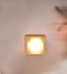 Wood Grain Motion Sensor LED Night Light  Wireless Battery Powered Smart Closet Cabinet Light For S 7