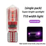 T10 Ice Blue LED Car Bulb  Super Bright 12V PlugandPlay Interior License Plate Reading  Clearance L 9