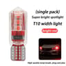 T10 Ice Blue LED Car Bulb  Super Bright 12V PlugandPlay Interior License Plate Reading  Clearance L 10