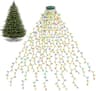 49 Ft66 Ft98 Ft LED Ring Christmas Tree Lights  Waterproof 8Mode Waterfall String Lights For Indoor 6