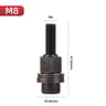 Hand Rivet Nut Mandrel Head  Carbon Steel Replacement Riveter Tip For M3M10 Rivet Nut Tool Furnitur 10