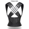 Breathable Back Posture Corrector Brace  Adjustable Shoulder Support Belt For Women Students  Every 7