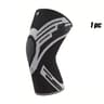 Compression Knee Support Sleeve With Spring Stabilizers  Elastic Knee Brace For Running Gym Basketb 5