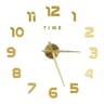 Modern 3D Luminous Frameless Wall Clock  DIY Silent Acrylic Wall Sticker Clock For Home  Office Dec 12