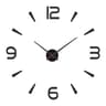 Modern 3D Luminous Frameless Wall Clock  DIY Silent Acrylic Wall Sticker Clock For Home  Office Dec 27