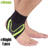 1pc Adjustable Sport Ankle Stabilizer Brace  Compression Ankle Support For Running Basketball  Spra 9