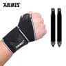 1 Pair Adjustable Wrist Support Wraps  Elastic Compression Wrist Brace Straps For Gym CrossFit  Pow 7