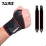 1 Pair Adjustable Wrist Support Wraps  Elastic Compression Wrist Brace Straps For Gym CrossFit  Pow 10