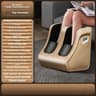 Foot  Calf Massager With Heat  Shiatsu Deep Kneading Compression Leg Massager For Circulation Relie 6