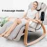 Ergonomic Massage Rocker Recliner Chair With Heat  Vibration  Overstuffed Lounge Chair With Removab 12