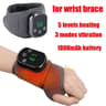 Heated Cordless Ankle Brace Wrap With Vibration Massage  Rechargeable Foot Support Sleeve For Sport 7