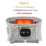 Inflatable Lumbar Support Belt With Heat  Vibration  Adjustable Lower Back Support Brace For Lumbar 6