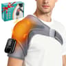 Cordless Heated Shoulder Massager With Vibration  Rechargeable Shoulder Heating Pad Brace For Pain  6