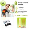 Electric Heated Shoulder Massager Brace With Vibration  Adjustable Thermal Shoulder Wrap For Neck   11