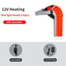 Red Light Heating Shoulder Support Brace With 3Speed Vibration  Electric Heated Shoulder Wrap For M 7