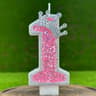 DIY Creative Digital Birthday Candle Set With Crown Topper  Reusable Cake Decoration Party Supplies 7