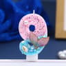 Digital Pink Gradient Birthday Candle Set  Creative Number Cake Candles For Birthday Party Decorati 14
