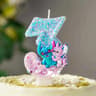 Cute Cartoon TwoColor Digital Birthday Cake Candles  Colorful Number Party Candles For Birthday  Ce 9