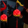 2024 DIY LED Lotus Lantern With Handle  Battery Operated Handheld MidAutumn Festival  Chinese New Y 7