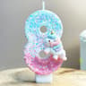 Unicorn Number Birthday Cake Candles 09  Pink Blue Cartoon Cake Topper Candle For Birthday Party De 14