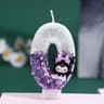 Cartoon Number Birthday Candle Cake Topper  Cute Digital Party Candle For Birthday Cakes  Dessert T 6