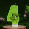 09 Dinosaur Number Birthday Candle  Cute Cartoon Cake Topper For Kids Birthday Party  One Year Cele 9