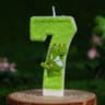 09 Dinosaur Number Birthday Candle  Cute Cartoon Cake Topper For Kids Birthday Party  One Year Cele 12
