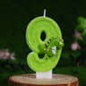 09 Dinosaur Number Birthday Candle  Cute Cartoon Cake Topper For Kids Birthday Party  One Year Cele 14