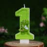 09 Dinosaur Number Birthday Candle  Cute Cartoon Cake Topper For Kids Birthday Party  One Year Cele 6