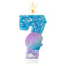 Ocean Shell Number Birthday Candle  Handmade Paraffin Wax Cake Topper For Birthday  Celebration Dec 13
