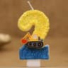 09 Engineering Vehicle Number Birthday Candle  Cute Excavator Construction Cake Topper For Boys Bir 8