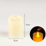Creative LED Electronic Candle Swinging Light  Flameless Warm Yellow Battery Operated Decorative LE 6