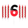 7pcs Black  Red Mouse Number Birthday Candles  Cartoon Cake Decorations For Boys  Girls Birthday Pa 11