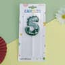 Green Dinosaur Number Birthday Candle  Cute Boy Cake Decoration Paraffin Wax Party Candle 09 11