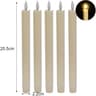 LED Flameless Taper Candles Battery Powered  Warm Light Long Pole Candles For Wedding Halloween  Ho 7