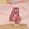 Pink Bow Sequin Digital Birthday Cake Candle  Creative Anniversary  Party Cake Decoration 10