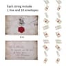 20pcs Floating Wizard Acceptance Letter Banner  Hanging Garland For Halloween Christmas  Party Deco 6